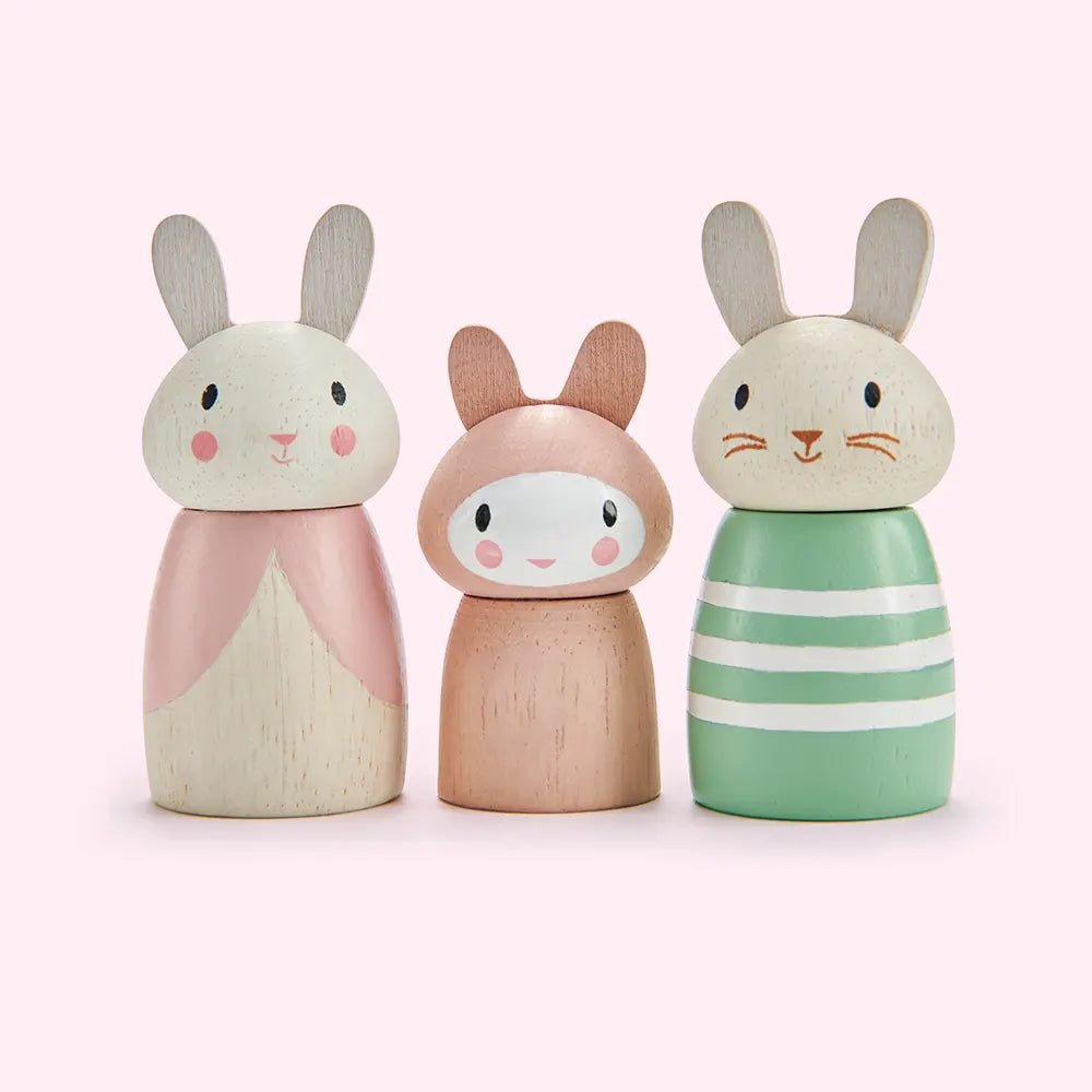 Bunny Tales Wooden Doll Set - Zidar Kid