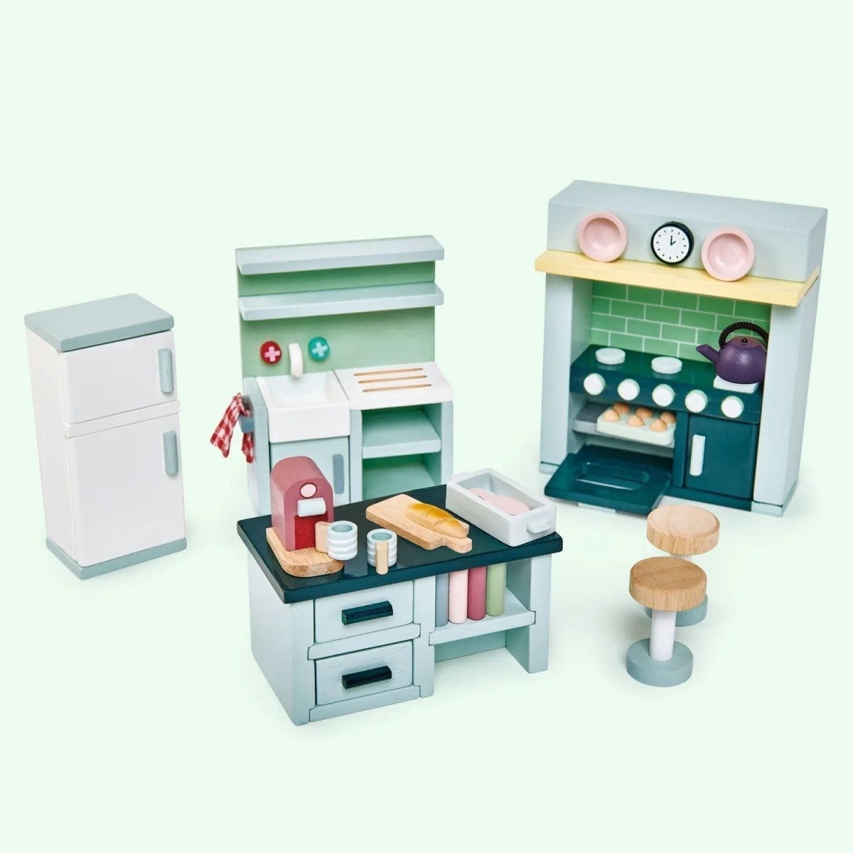 Dovetail Dolls House Kitchen Furniture Set - Zidar Kid