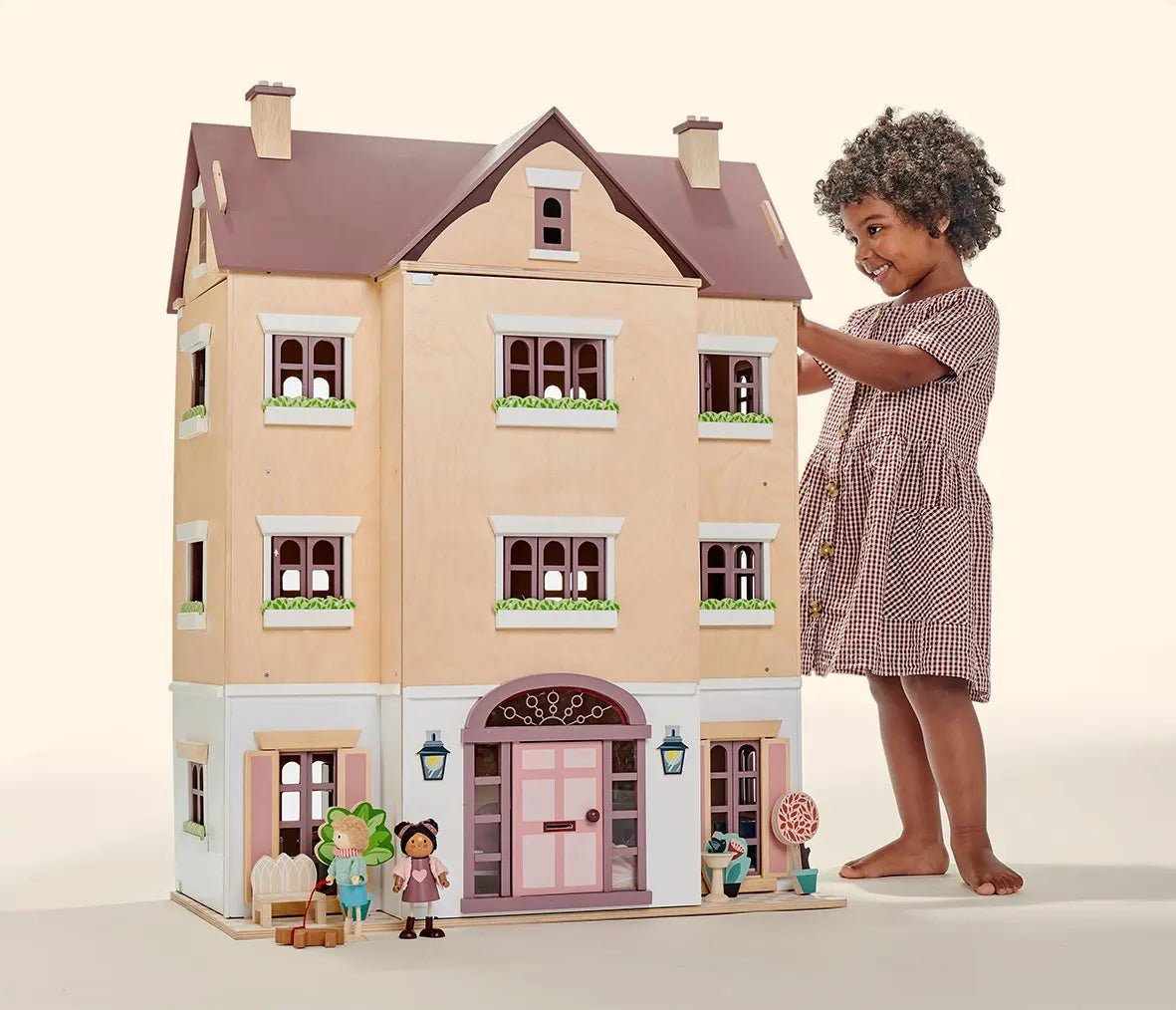 Fantail Hall Wooden Dolls House - Zidar Kid