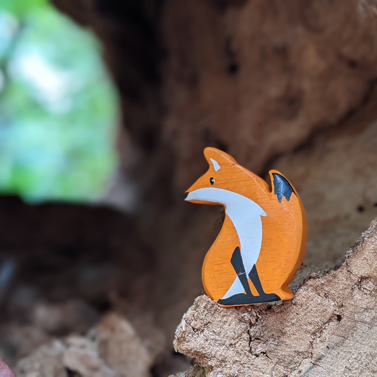 Wooden Woodland Animal Fox