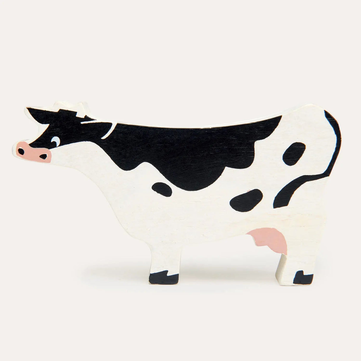 Wooden Farmyard Cow - Zidar Kid