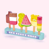 Wooden Ice Lolly Shop Play Food - Zidar Kid