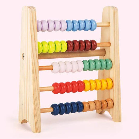 Wooden Montessori Slide Rule Abacus - Zidar Kid