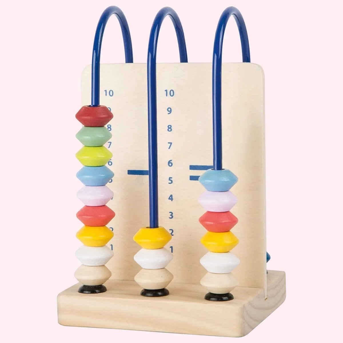 Wooden Montessori Small Counting Loop Abacus - Zidar Kid