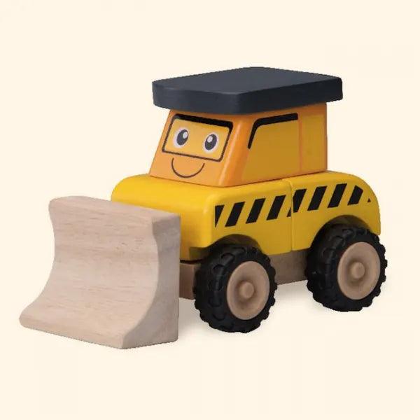 Wooden Toy Bulldozer Truck To Build - Zidar Kid