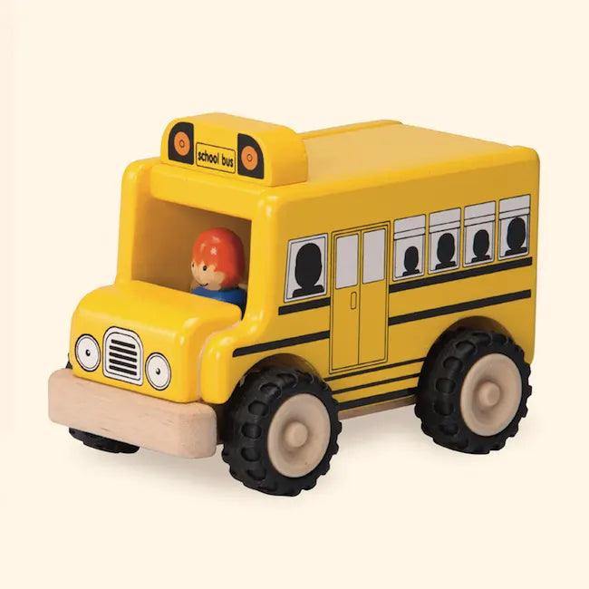Wooden Toy School Bus - Zidar Kid