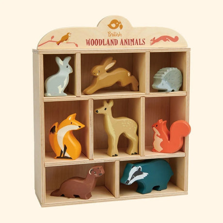 Woodland Animals & Presentation Shelf - Zidar Kid